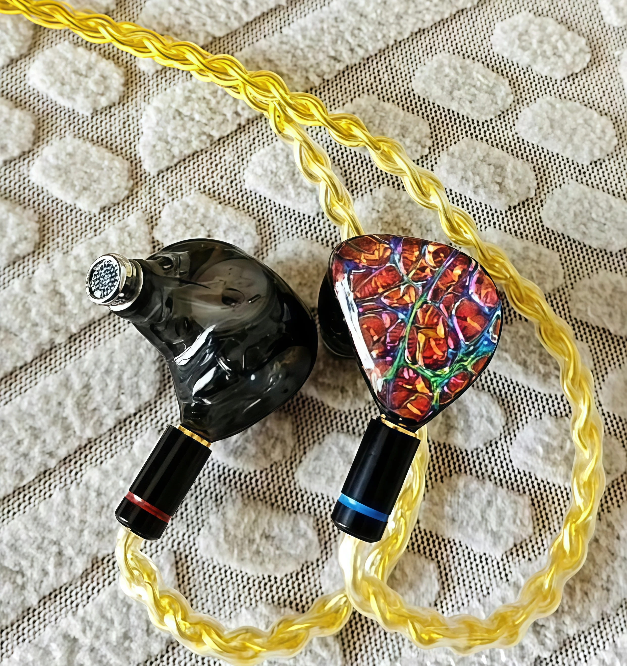 Фото Наушники Geekyaudio 1DD+3BA+1EST IEMs Hi-Fi для аудиофилов, студийные мониторные наушники с глубокими басами, 0.78мм 2Pin, Hi-Fi наушники №2