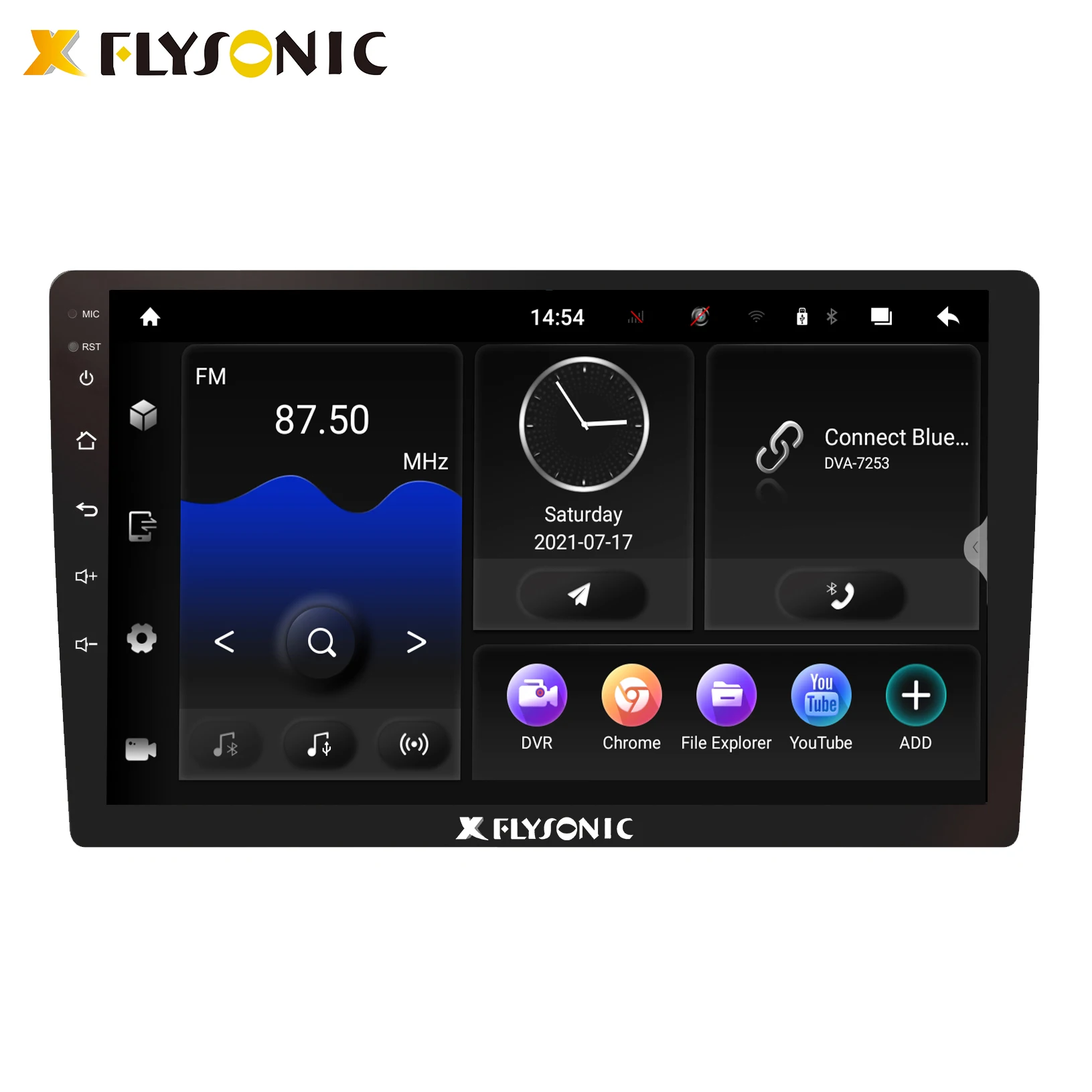 Фото 2026 Flysonic FM 2.5D Мультимедийный 2+32G Sprinter Winca Автомобильный DVD-плеер №1