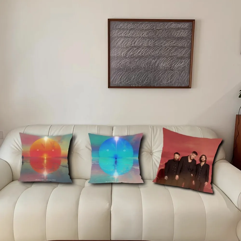 Рок-группа Imagine D-Dragons Loom наволочка квадратная подушка для комнаты спальня