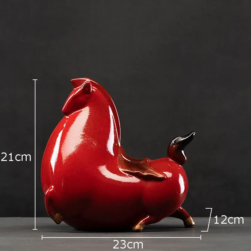 

Керамическая статуя лошади ЛISM