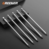 greener cross batch head strong magnetic screwdriver hard industrial cape high hardness hexagonal electric special set drill