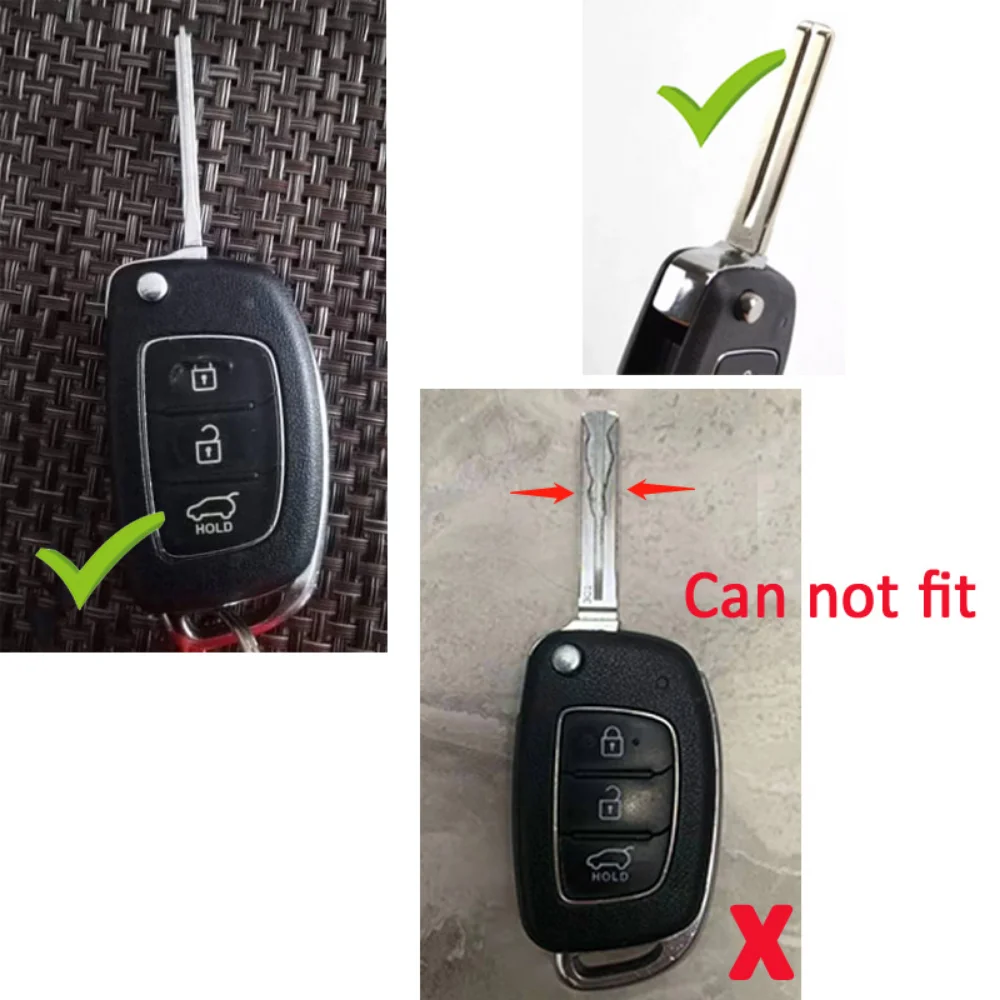 Мягкий складной чехол из ТПУ для автомобильного брелка Hyundai I10 I20 Ix25 Ix35 Elantra Solaris
