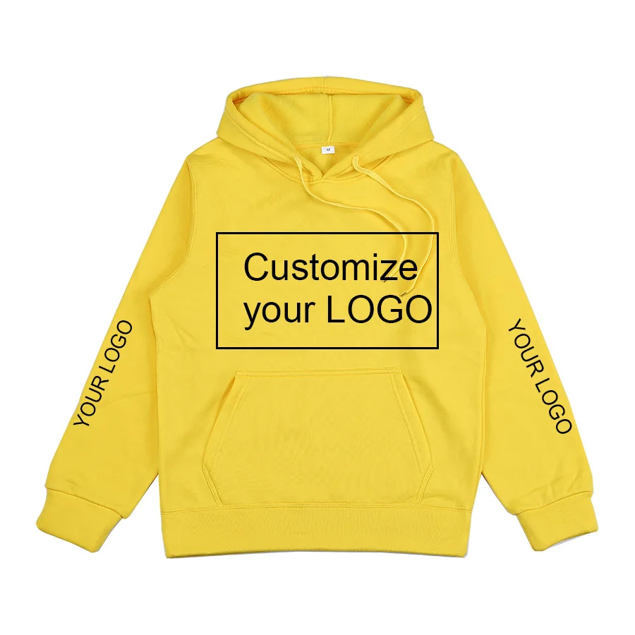 

Customized Men Sweatshirt Pullovers Men's Pullovers Custom Hoodie Personalized Logo Badges Custom Top Unisex Sweetshirts S-4XL