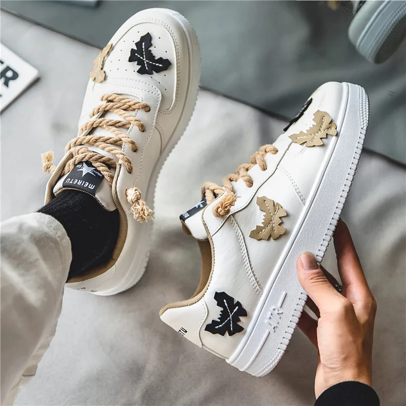 Vintage Butterfly Casual Vulcanized 