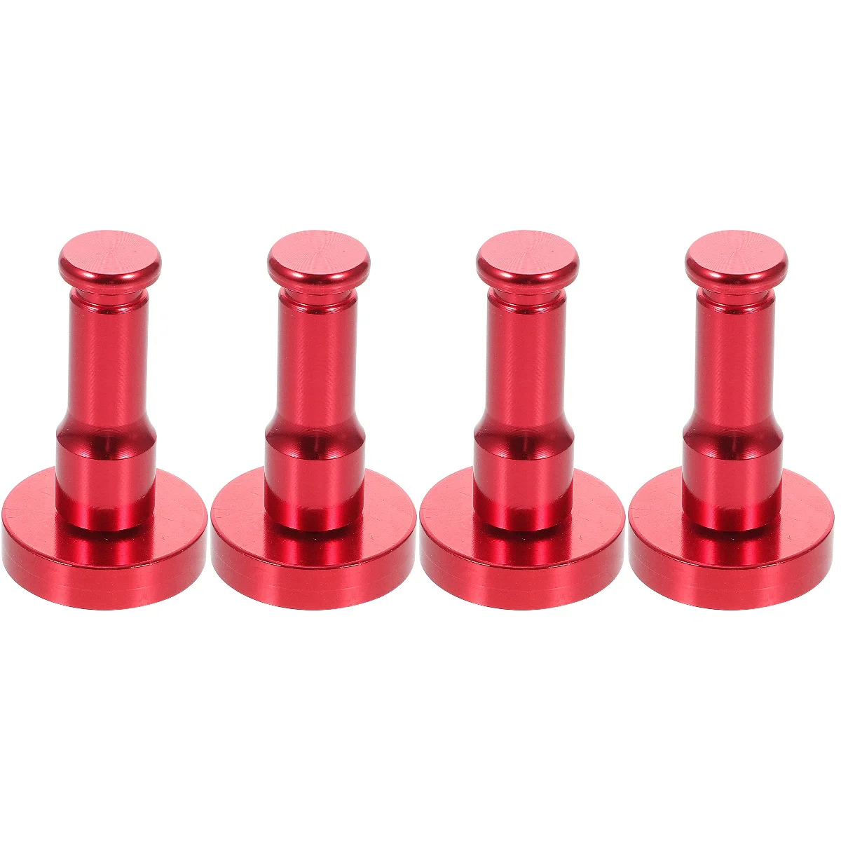 

4pcs Aluminum Alloy Hook Household Wall Hook Bathroom Hook Hat Clothes Storage Hook