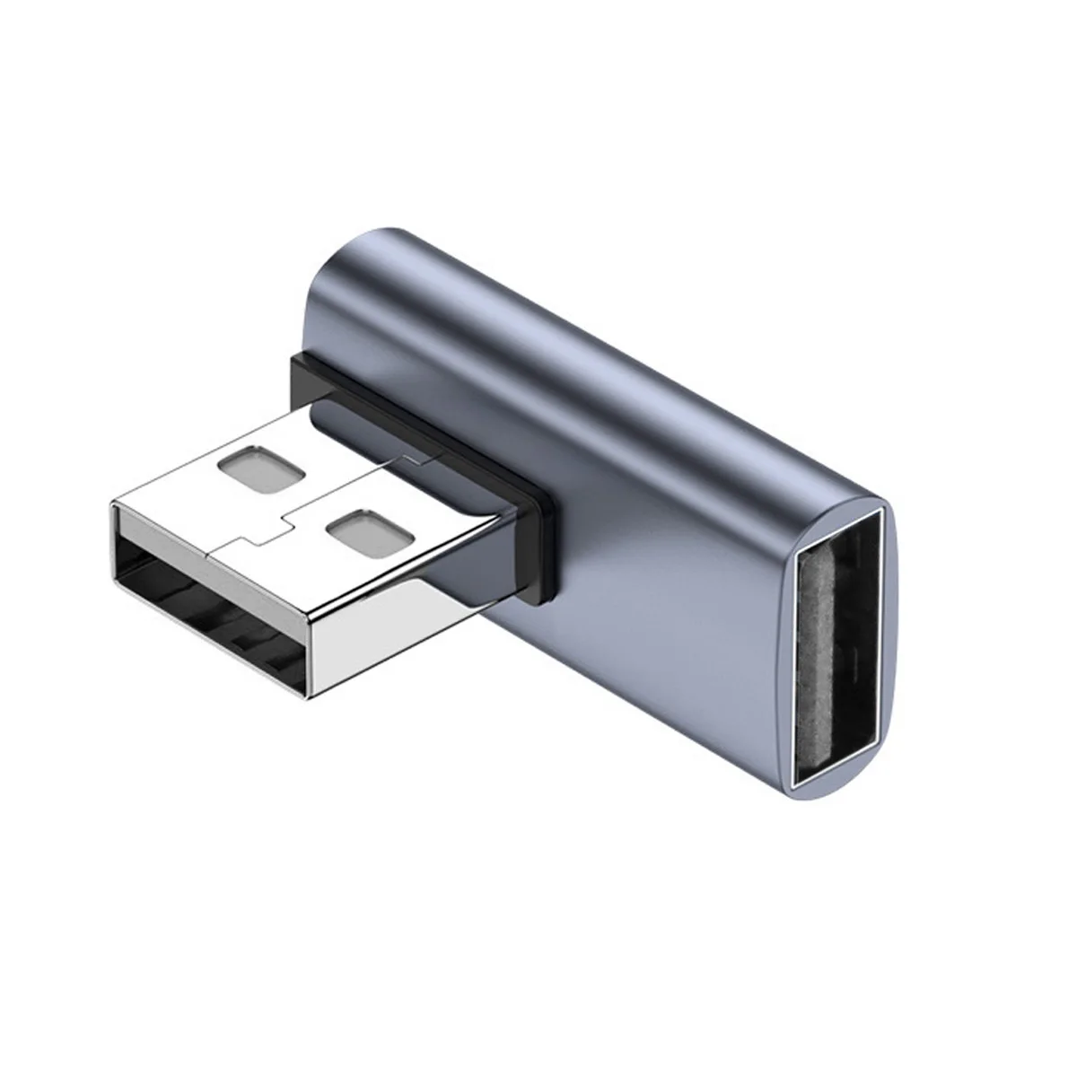 Jimier 90 градусов Прямой Угловой USB 3.0 тип A штекер-гнездо удлинитель питания для передачи данных видео адаптер 10 Гбит/с