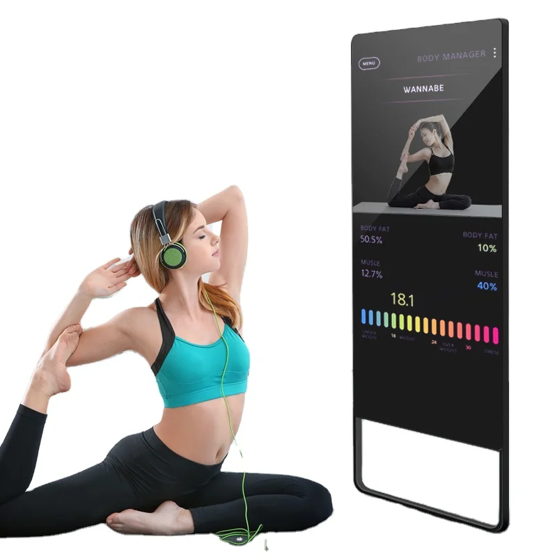 

Oem Fitness Smart Mirror Whole Sale Wall Mount Digital Signage And Displays Fitness Mirrors