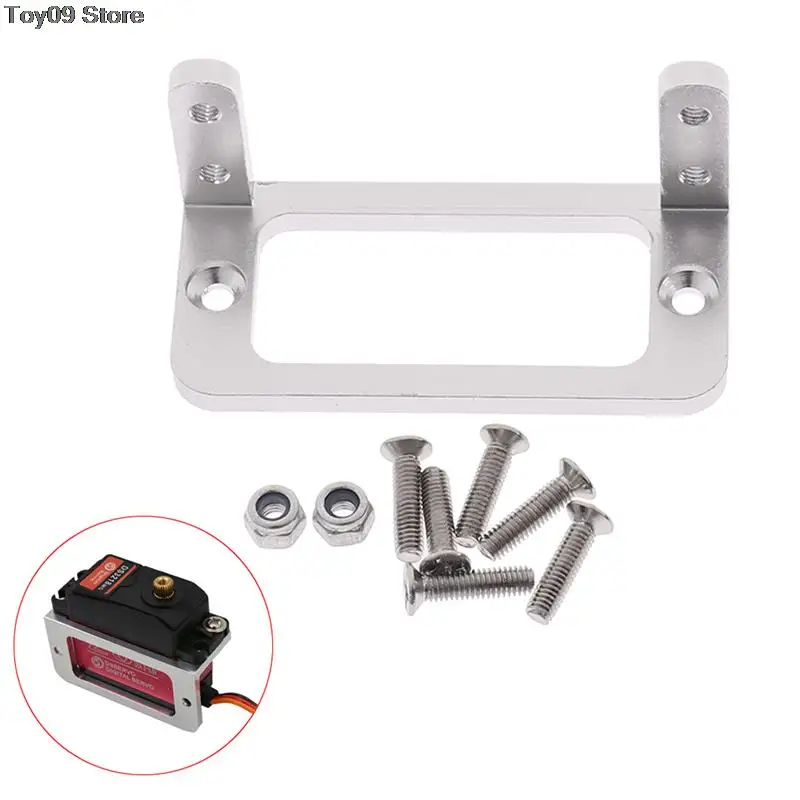 

High Quality 1 Set New Aluminum Alloy Servo Holder Servo Mount For RC Airplane Boat Car Servo S3003, MG995 Servo Bracket