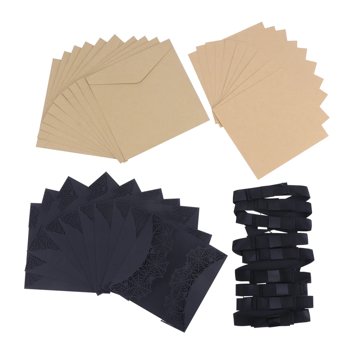 

10pcs Invitations Festive Durable Creative Invitations for Wedding Celebration