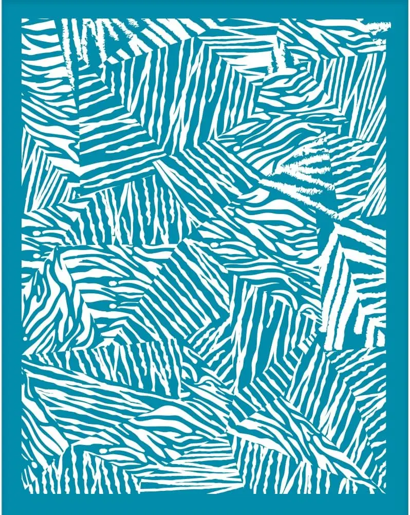 

Трафареты для полимерной глины zebra pattern