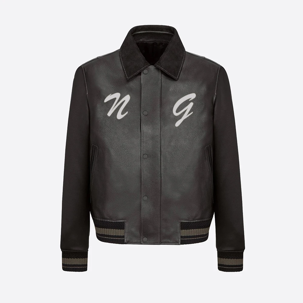 

NIGO Leather Jacket Coat #nigo3258