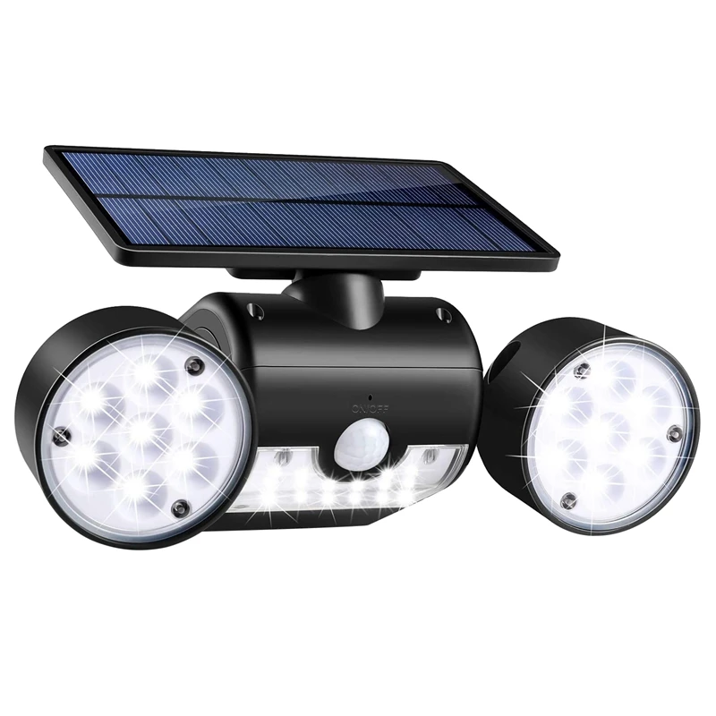 

Solar Lights Outdoor Solar Flood Solar Powered Wall Lights LED Flood Lights For Outdoor Yard Garden Patio Garage