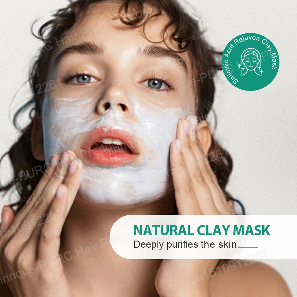 Глиняная маска Черные точки Удаление черных точек Маска для лица Глубокое