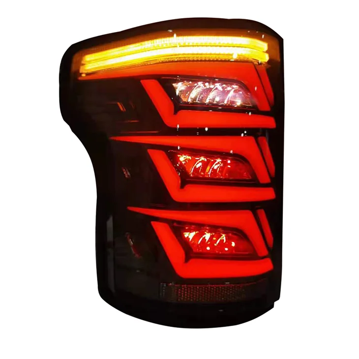 

Car accessories Smoked color taillights upgrade plug and play LED tail lamp for Ford F150 pickup back light 2015-201
