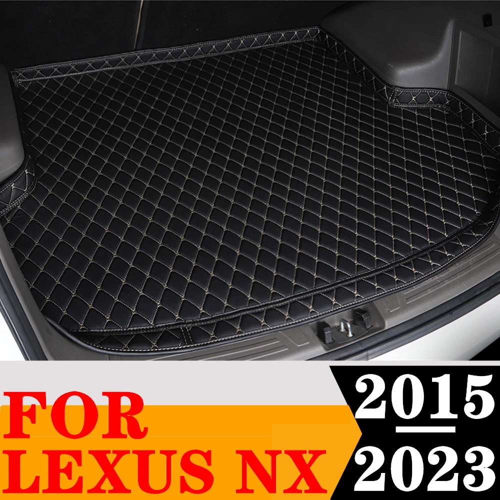 

Автомобильный коврик для багажника Sinjayer, всесезонный Автомобильный багажник, коврик для багажника, ковер с высокой боковой подкладкой, подходит для серии LEXUS NX 2015 16-2023