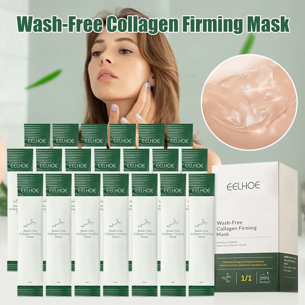 

20pcs Hydro Jelly Natural Mask Anti-Aging Wrinkles Remover Skin Moisturizing Hydrating Mask Face Firming Mask Skin Care