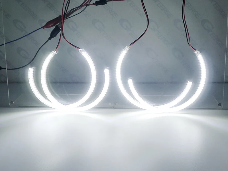 do Lexus IS200 IS300 IS 200 300 Toyota Altezza Ultra Bright A/W Switchback Day Light Turn Signal Led Angel Eyes Kit Halo Rings