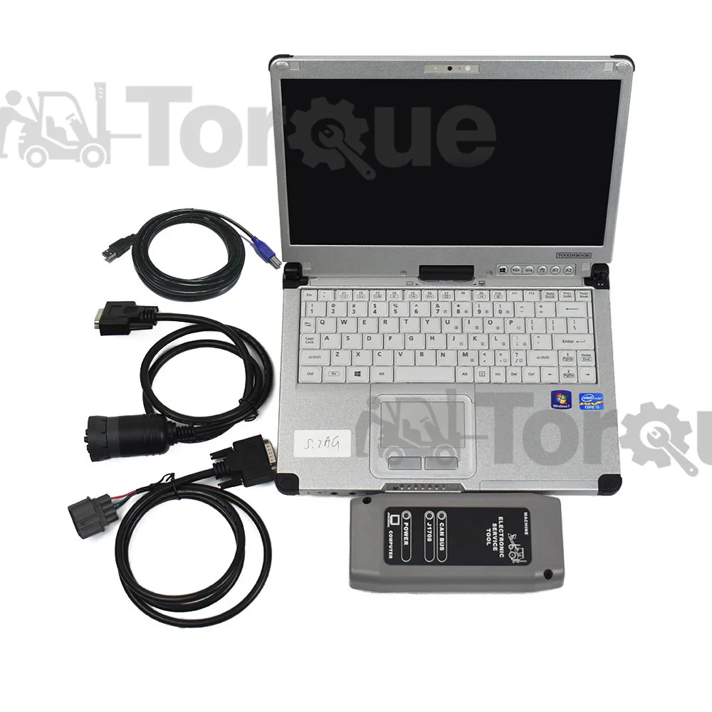 

for JCB Electronic Service tool (DLA) JCB ServiceMaster heavy duty truck diagnostic tool with SPP Thoughbook CF C2 laptop