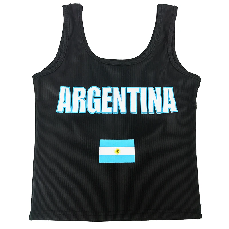 Пикантная винтажная Готическая кофта в стиле панк Аргентина Графический Топ Y2k