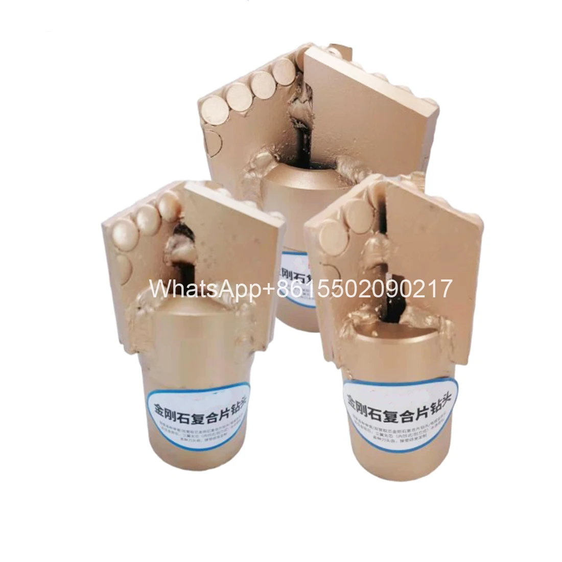 

High Quality Durable Three Wings PDC Drill Bit for Water Well Drilling Borehole Drilling Tool