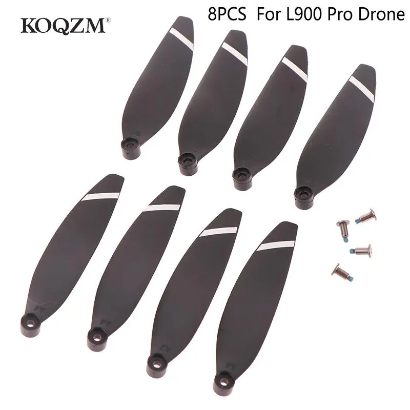 

8pcs/set For L900 Pro Drone Accessories Propeller Blades Maple Leaf L900pro Quadcopter Fan Accessories Drones Parts