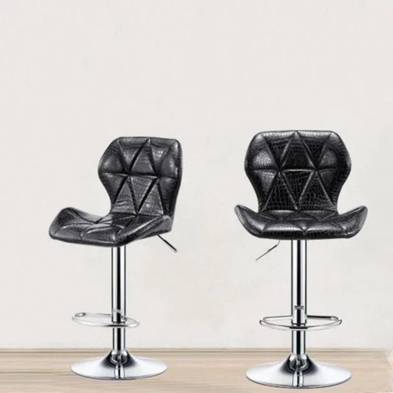Роскошные скандинавские минималистичные коктейльные барные стулья с высокой