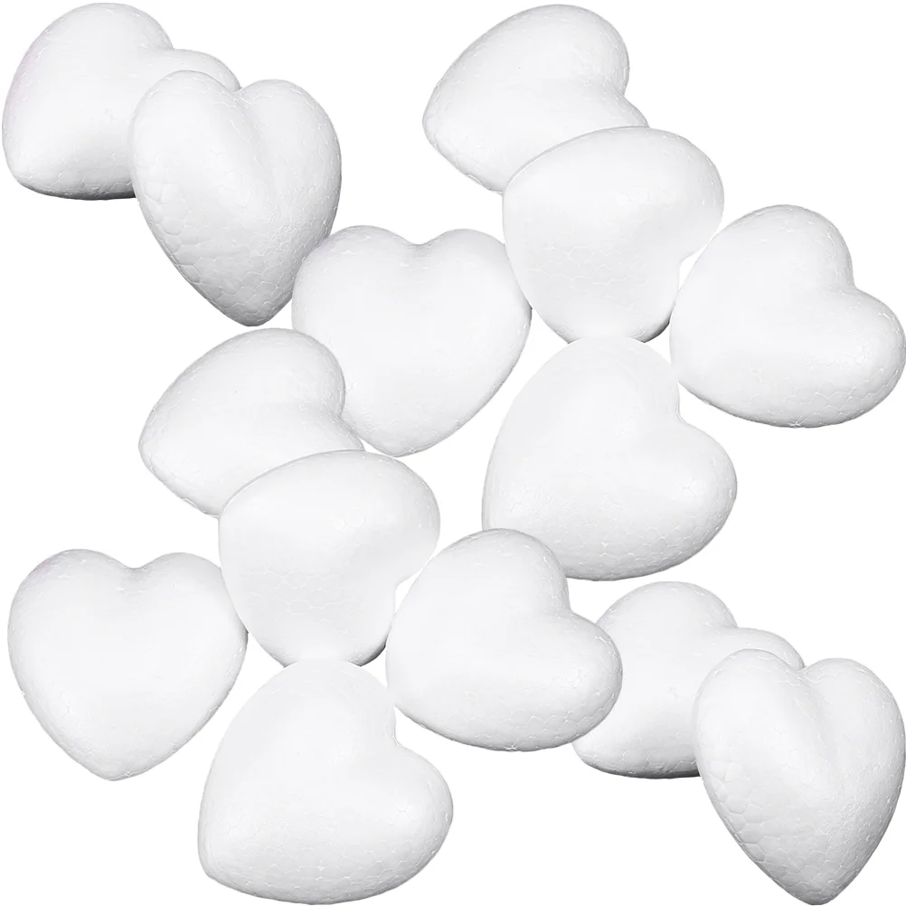 

Foam Heart Styrofoam Polystyrene Hearts Craft Shapes White Shape Diy Cake Shaped Wedding Crafts Dummy Model Forms Molds