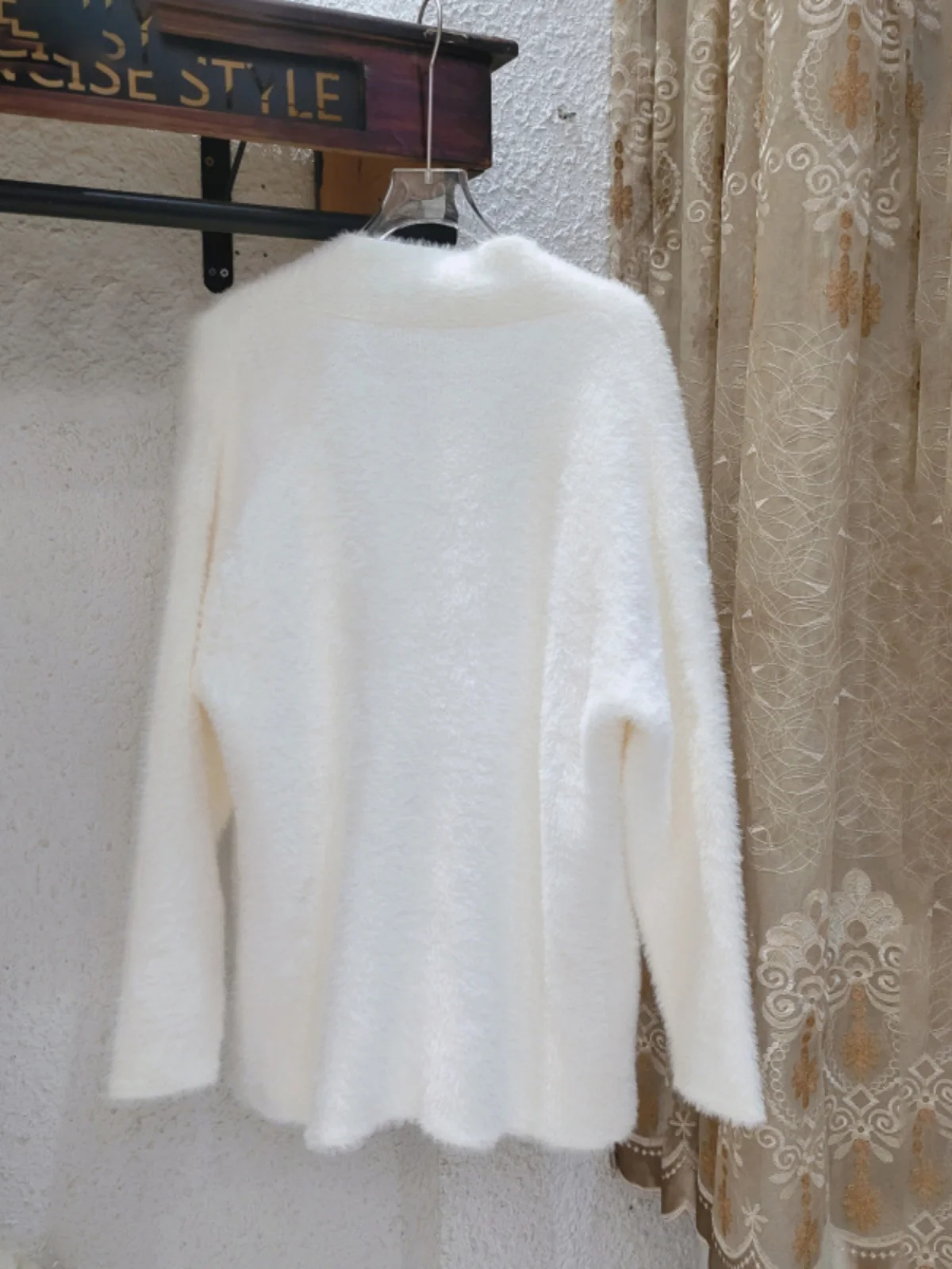 Нежный ветер очень сказочный утолщенный молочный фуфу белый универсальный