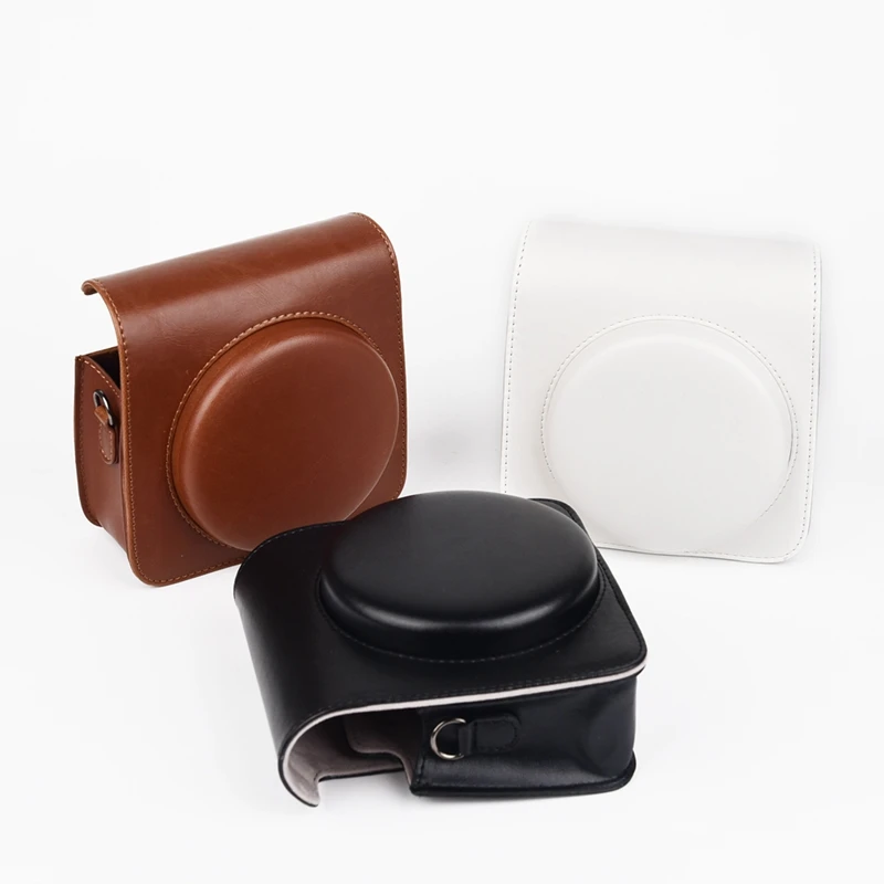 Сумка для фотоаппарата из искусственной кожи с ремешком чехол камеры Fujifilm Instax