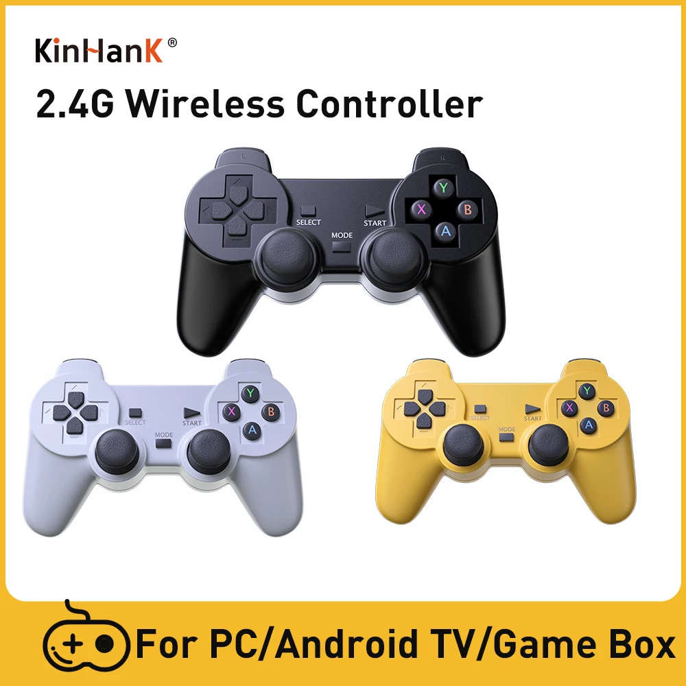 

2.4G Wireless Gamepad For PSP / PC / TV Box /Android Phone Game Controller Joystick For Super Console X Pro RK2020