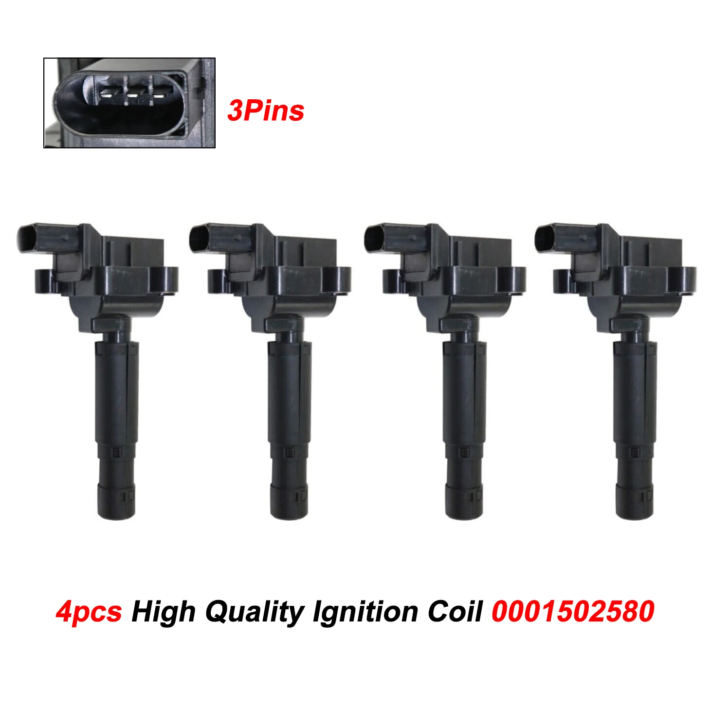 4 шт. 0001502580 новая катушка зажигания для Mercedes-Benz SLK250 C250 A0001502580 UF658 высокое качество