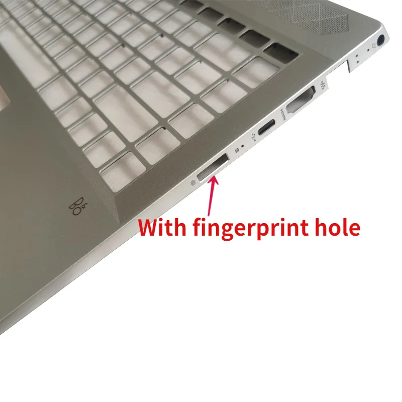 Новый серебряный чехол для ноутбука HP Pavilion 14-CE 1004tx TPN-Q207 верхняя крышка с упором