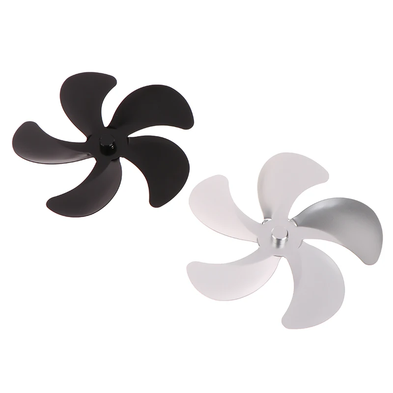 

Aluminum Alloy Fan Five Blades Fireplace Fan Diameter 180mm Replacement Hardware Accessories Fireplace Parts