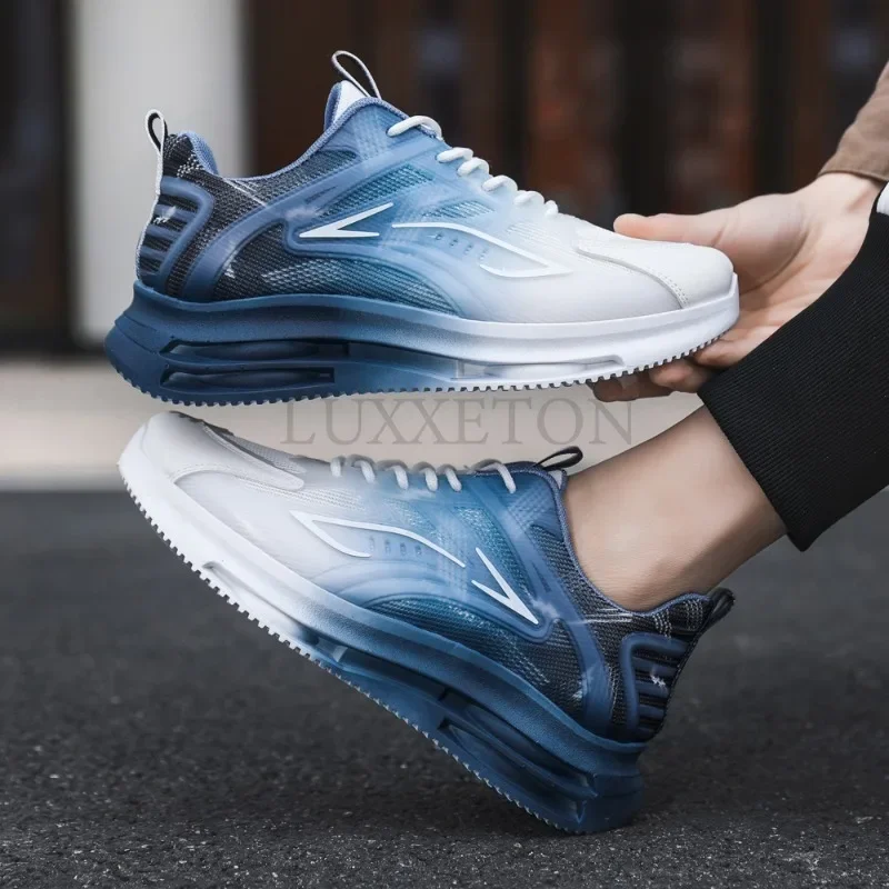 Мужские Вулканизированные Повседневные Кроссовки С Дышащей Сеткой