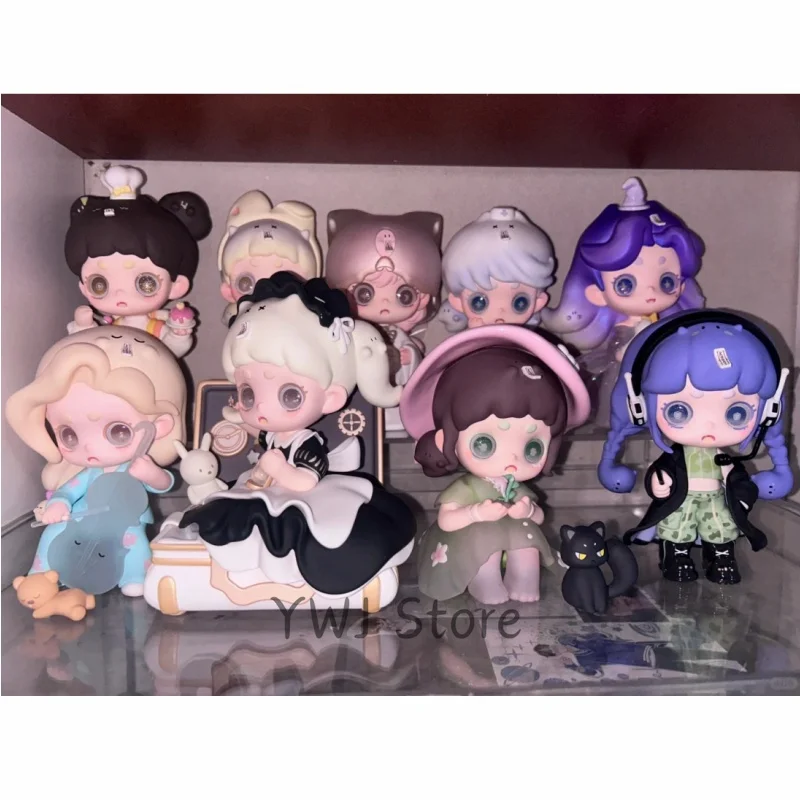 Новая версия Ghost Series Blind Box Keeno The World Mbti Cute Girl Travel Around Trendy Comic Mystery Рождественский