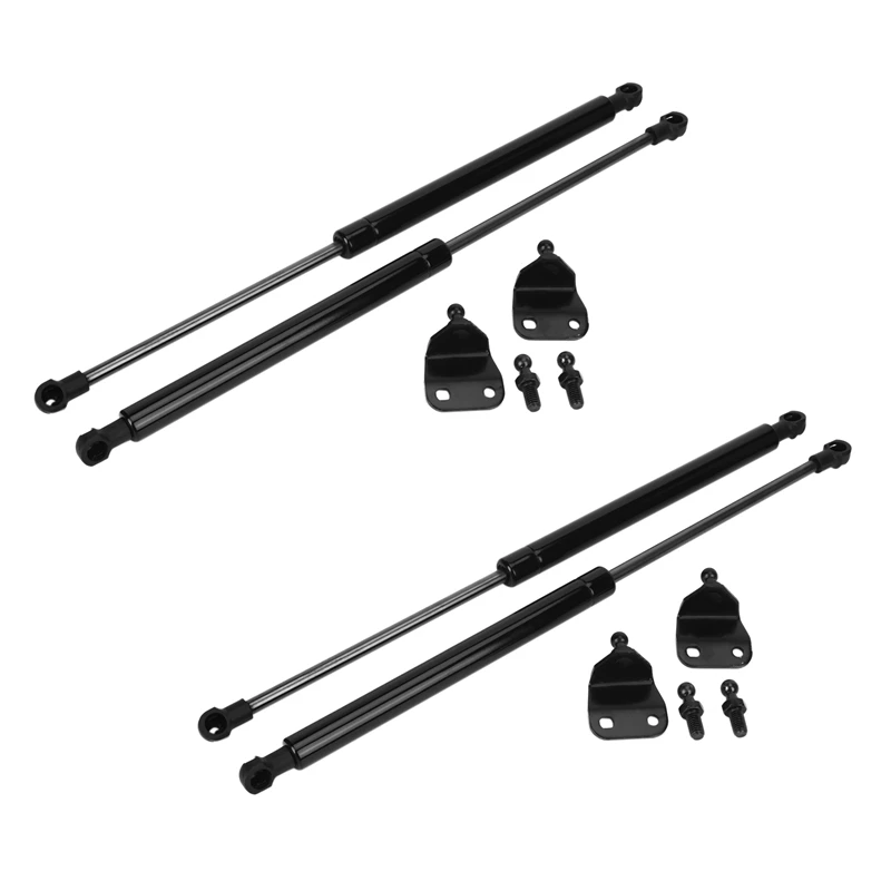 

4X Universal 400Mm 300N Car Front Cover Bonnet Hood Rear Trunk Tailgate Boot Shock Lift Strut Support Bar Gas Spring