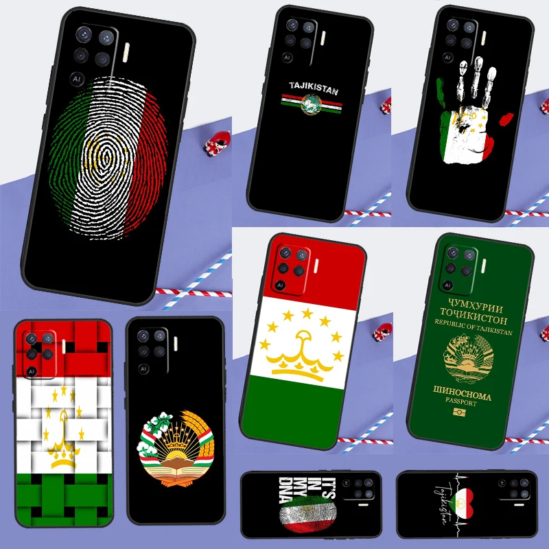 Флаг Таджикистана для OPPO Find X5 Pro X3 Lite A15 A16 A52 A72 A5 A9 A31 A53 A83 A91 A93 A94 A54 A74 чехол