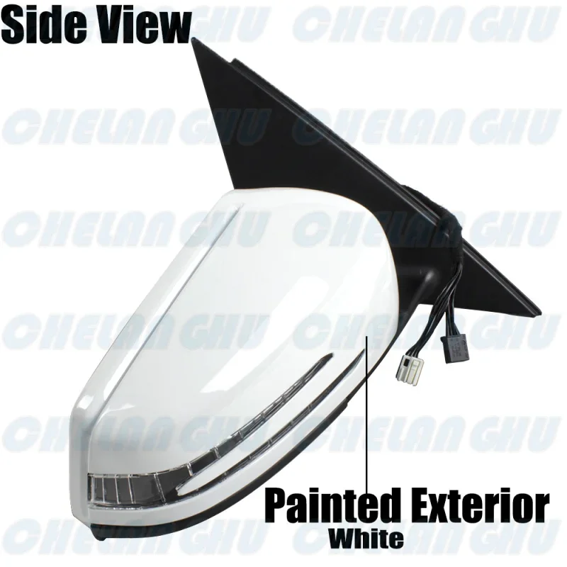 Для Benz W204 C180 C200 C300 2008 2009 2010 2011 2012 2013 правая сторона 14-контактный белый окрашенный