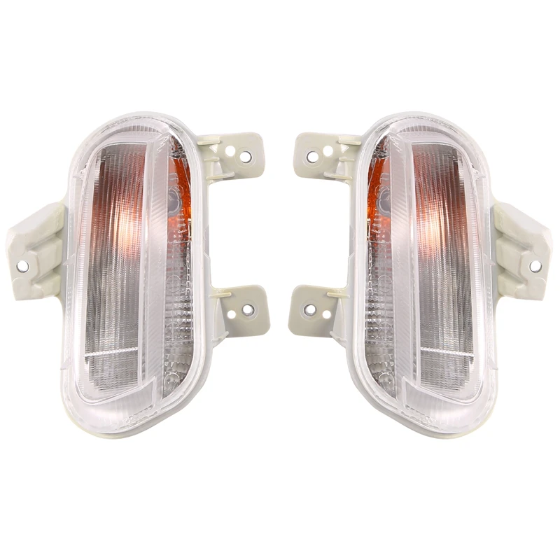 

1 Pair Car Replacement Part Car Kit Front DRL Parking Turn Signal Fog Light For Jeep Renegade 2019-2021