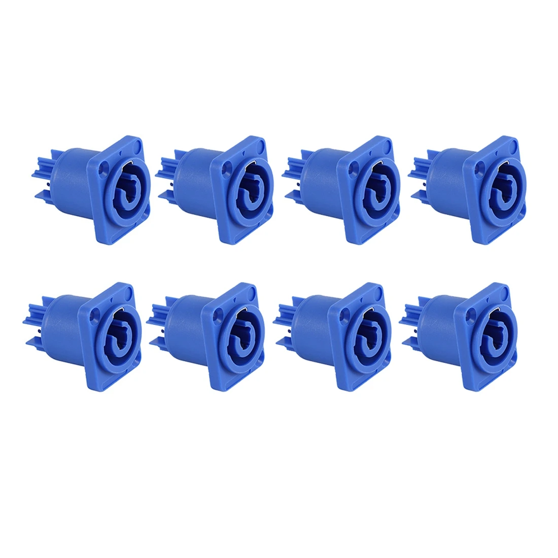 

8 Pcs Powercon Chassis Connector 20A 3 Pin Power Female Socket Terminals NAC3MPA-1&NAC3MPB-1 for Electric Drill LED(B)
