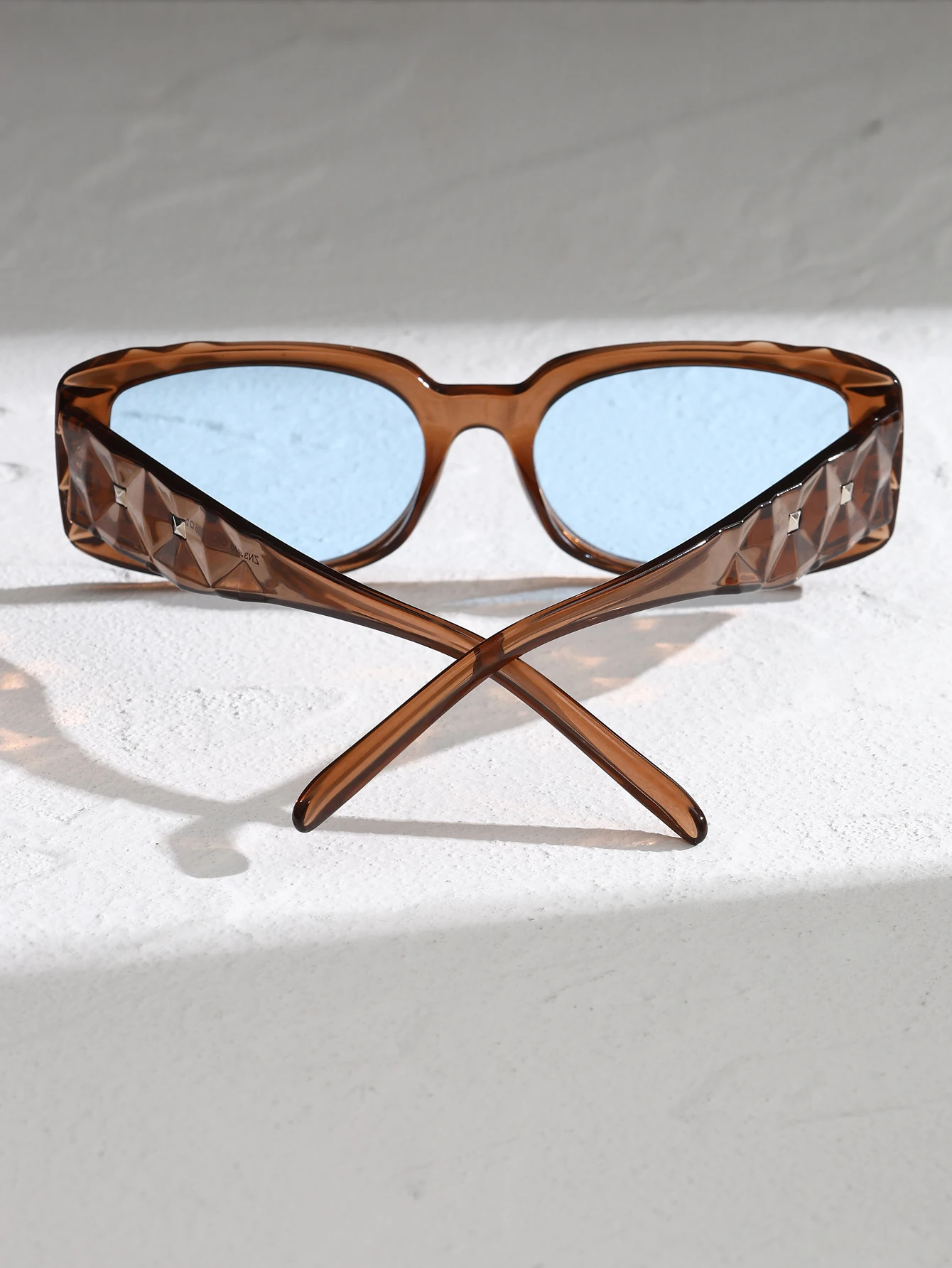 1 шт. квадратная пластиковая оправа модные повседневные уличные стильные