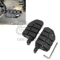 motorcycle highway foot pegs pedal pad for harley street glide flhx road glide male mount front rear footrest pedals footpeg