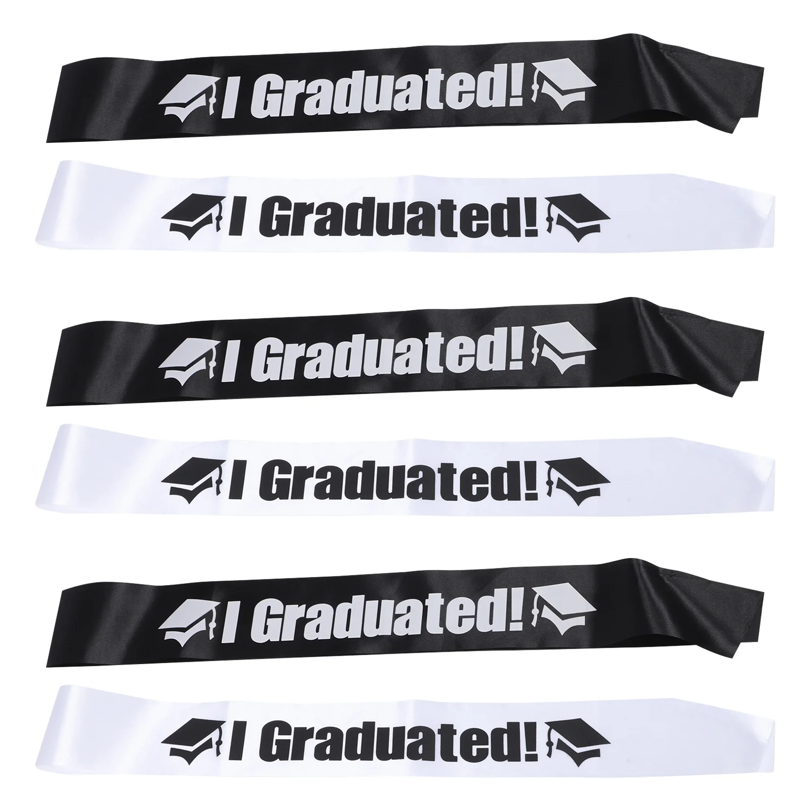 

12pcs Sashes Exquisite Charming Graduation Decorations Graduation Stoles Grad Sashes Graduation Party Supplies Graduation Sashes