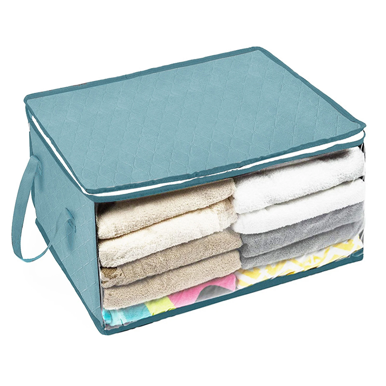 

Сумка для хранения одежды, органайзер с ручкой для пальто, свитеров, рубашек, брюк