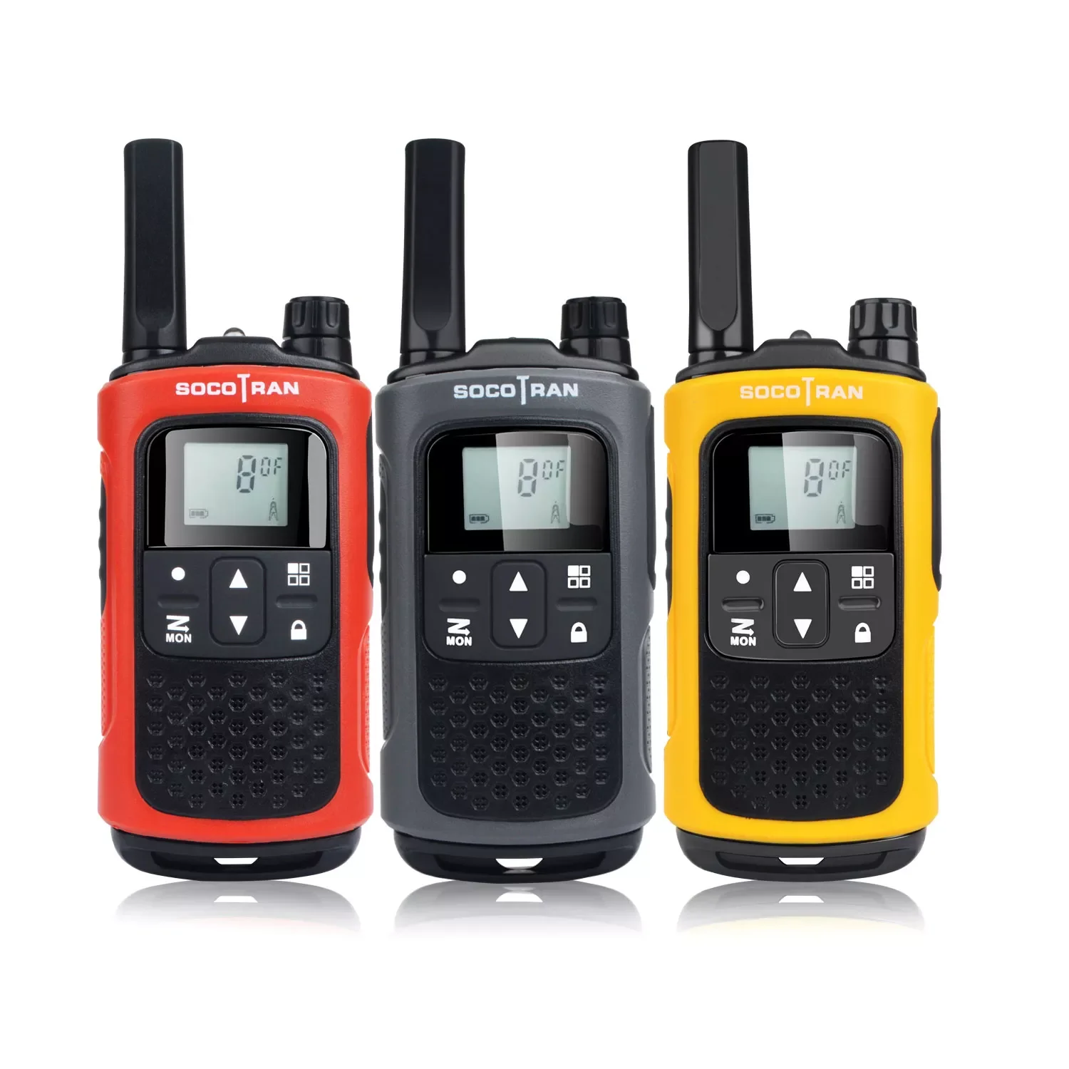 PMR 446 License Free Walkie Talkie Scan VOX & Privacy Codes with Rechargeable Battery Ham 2 Way Radio Adults & Kids Use