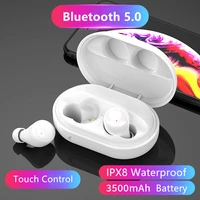 touch control music earbuds wireless bluetooth earphone microphone sports waterproof wireless headphones headsets for iphone