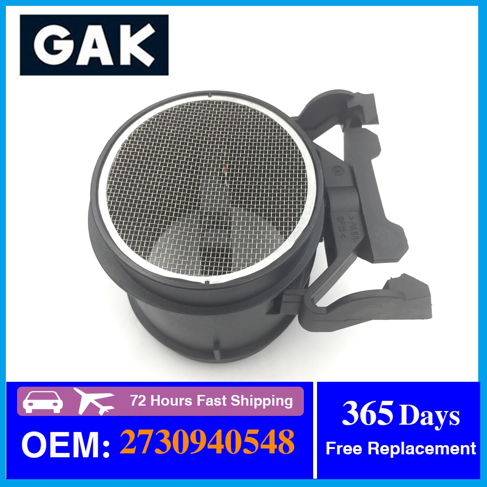 

For Mercedes Benz C-CLASS/G-CLASS/VITO/SLK/S-CLASS/E-CLASS/SPRINTER/GLK 2730940548 A2730940548 2730940648 Mass Air Flow Sensor