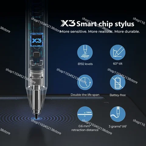 XP-PEN Artist 10 (2nd Gen) X3