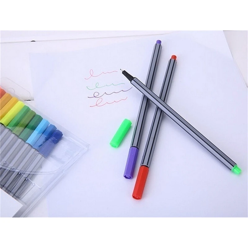 Watercolor Pen Student Stationery Water Color Crayons 0201
