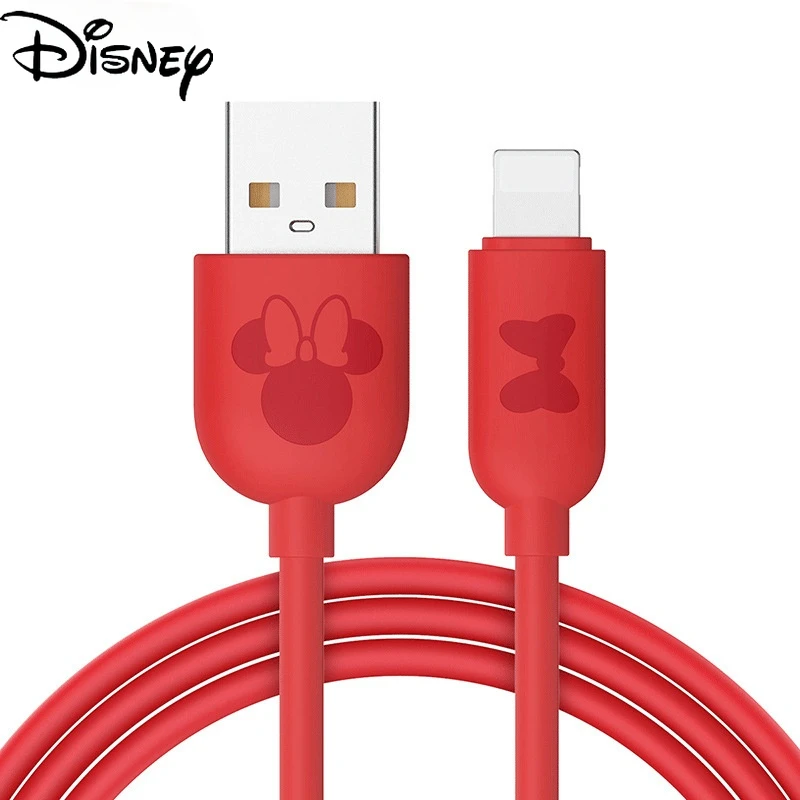 

2021 Disney mobile fast charging USB one for three data cable for iPhone11promax